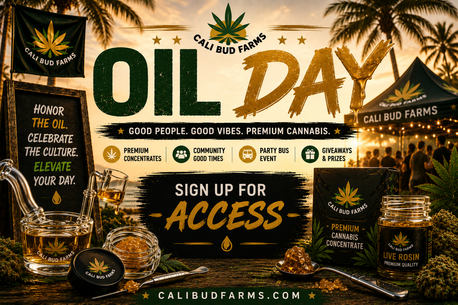 CaliBud Farms Labor Day Event